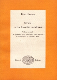 Storia della filosofia moderna : il problema della conoscenza nella filosofia e nella scienza da Bacone a Kant
