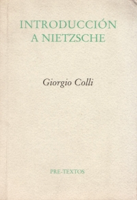 Giorgio Colli, Introducción a Nietzsche