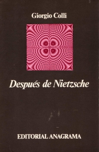Después de Nietzsche