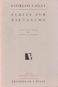 Ecrits sur Nietzsche