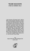 Trame nascoste. Studi su Giorgio Colli Archivio Giorgio Colli - Firenze - Galleria immagini